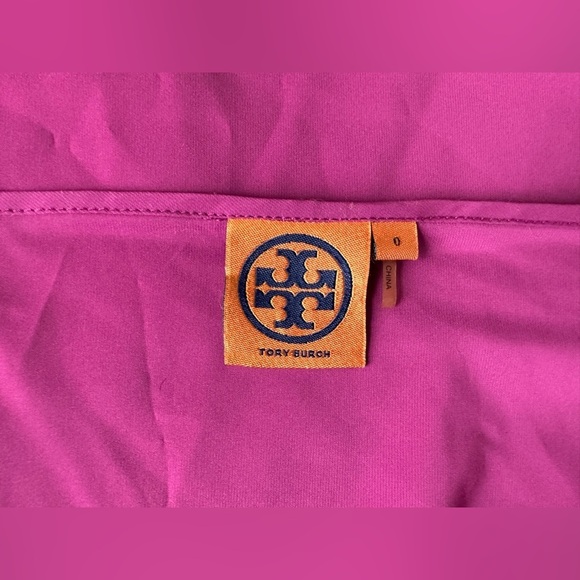 TORY BURCH Magenta Fuchsia Spaghetti Strap Cami Slip Dress Size 0 - Picture 4 of 12